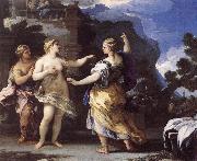 GIORDANO, Luca Venus Punishing Psyche with a Task  dfh oil painting on canvas